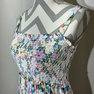 Lily Rose Women’s Large Colorful Maxi Dress